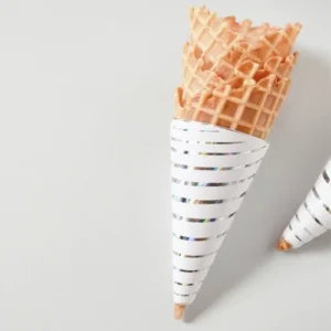 ice cream cone wrappers