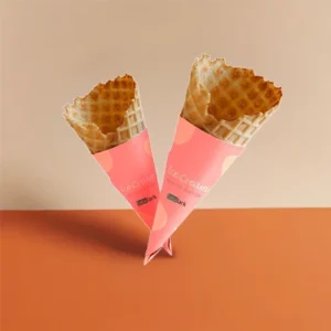 waffle cone sleeves