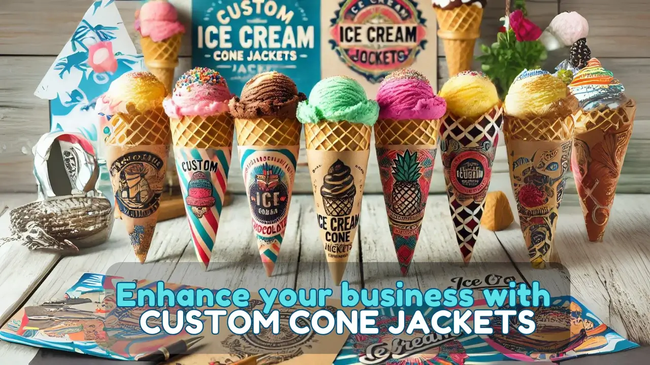 How Custom Ice Cream Cone Jackets Enhance Your Ice Cream Business