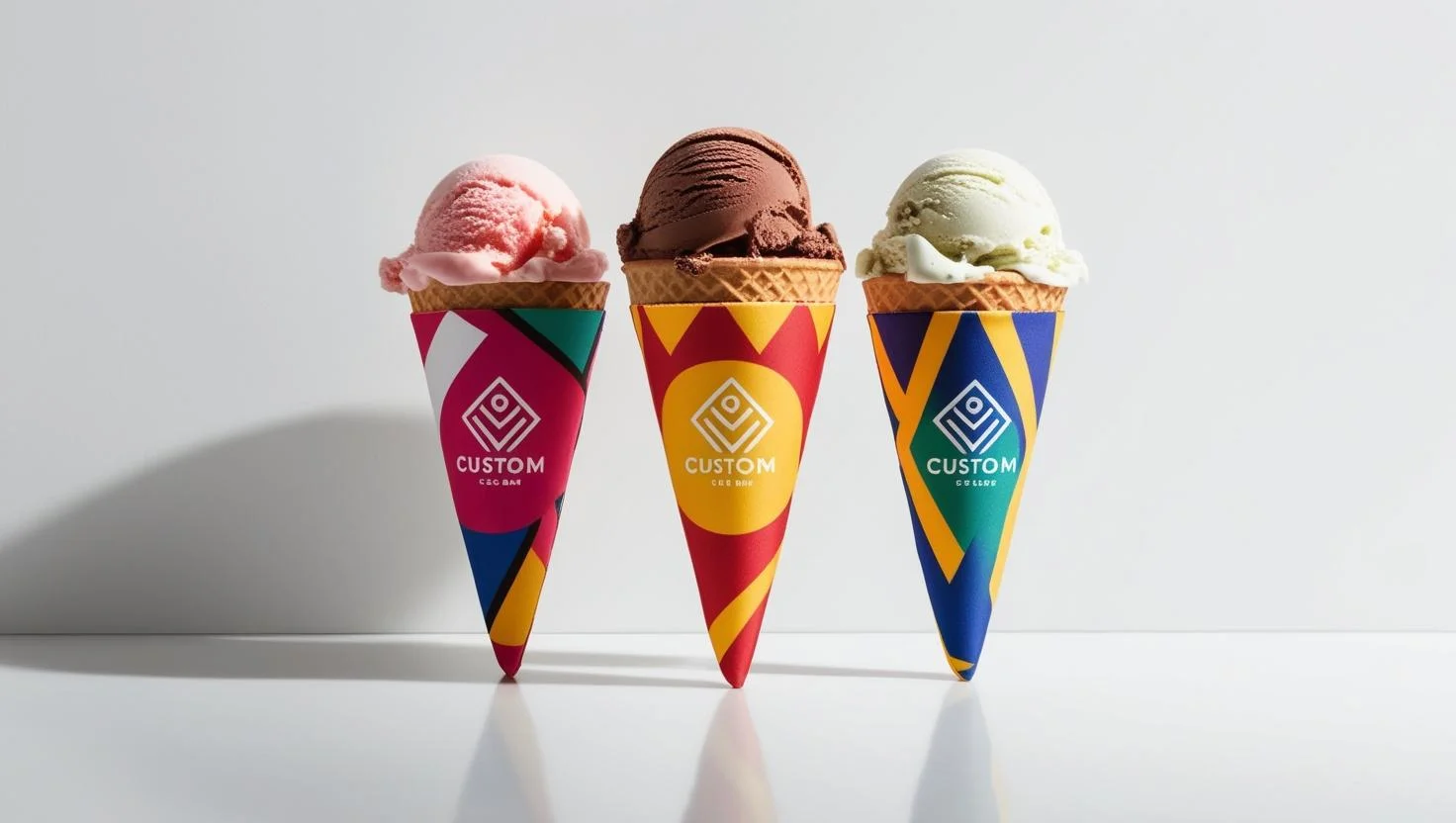 Custom Cone Sleeves Drive Impulse Purchases for Ice Cream Brands